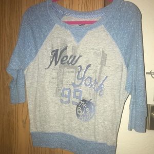 New York quarter sleeve shirt